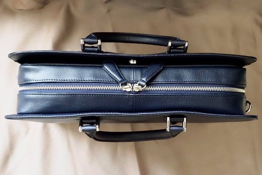 未使用品 土屋鞄 ヒノン 2WAY レザー スクエア ブリーフケース ネイビー Amazon.co.jp: 土屋鞄製造所 「HINON（ヒノン）」 スクエア